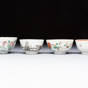 A group of 14 Chinese and Samson, Paris porcelain wares, 18/19th C. — foto 11