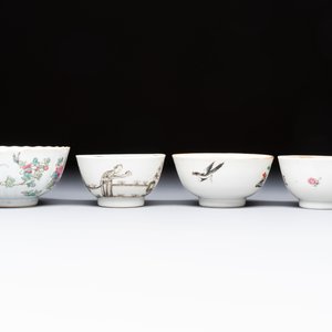 A group of 14 Chinese and Samson, Paris porcelain wares, 18/19th C. — foto 13