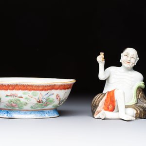 A group of 14 Chinese and Samson, Paris porcelain wares, 18/19th C. — foto 2