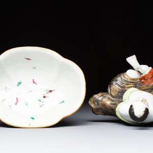 A group of 14 Chinese and Samson, Paris porcelain wares, 18/19th C. — foto 6