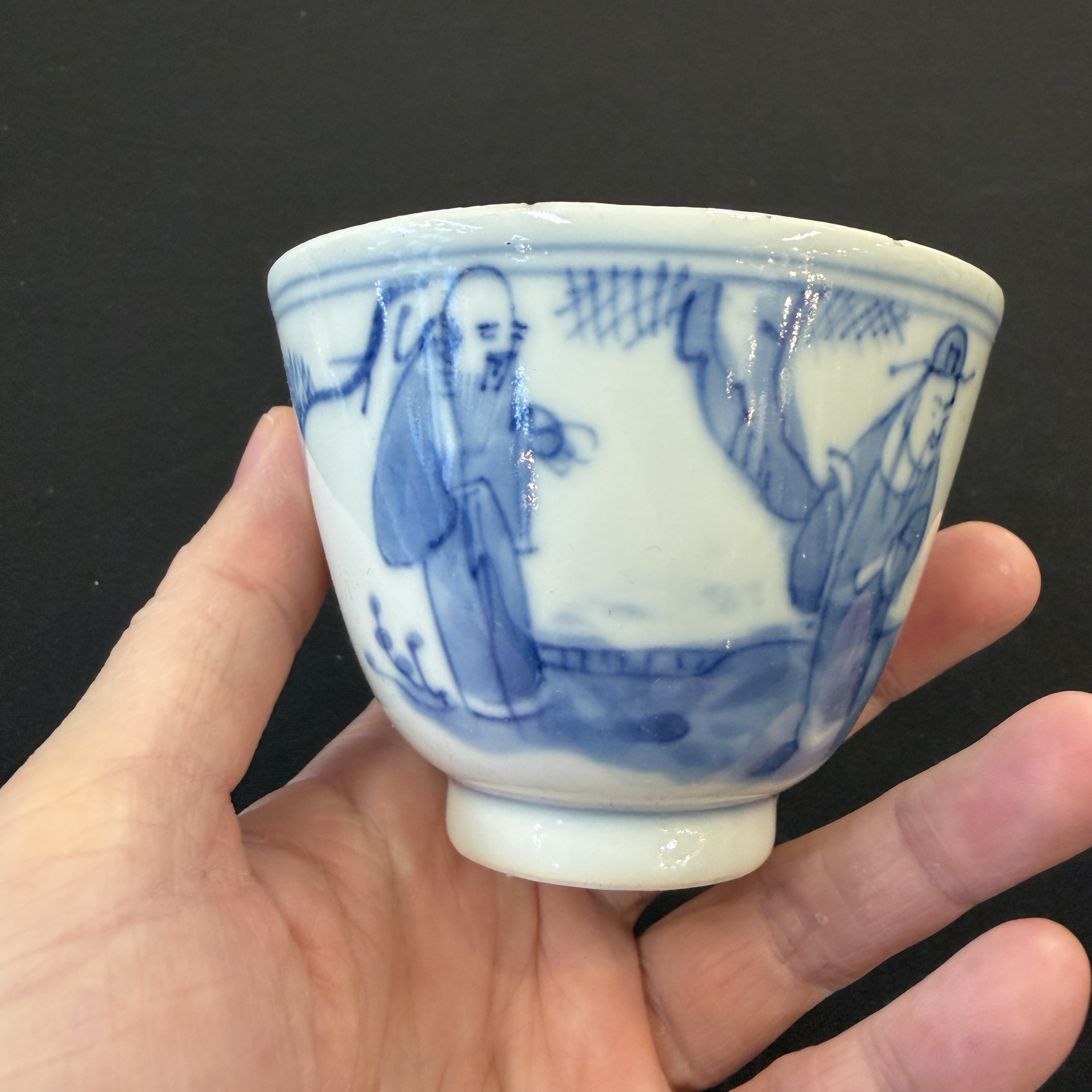 A group of 16 Chinese blue and white wares — photo 15