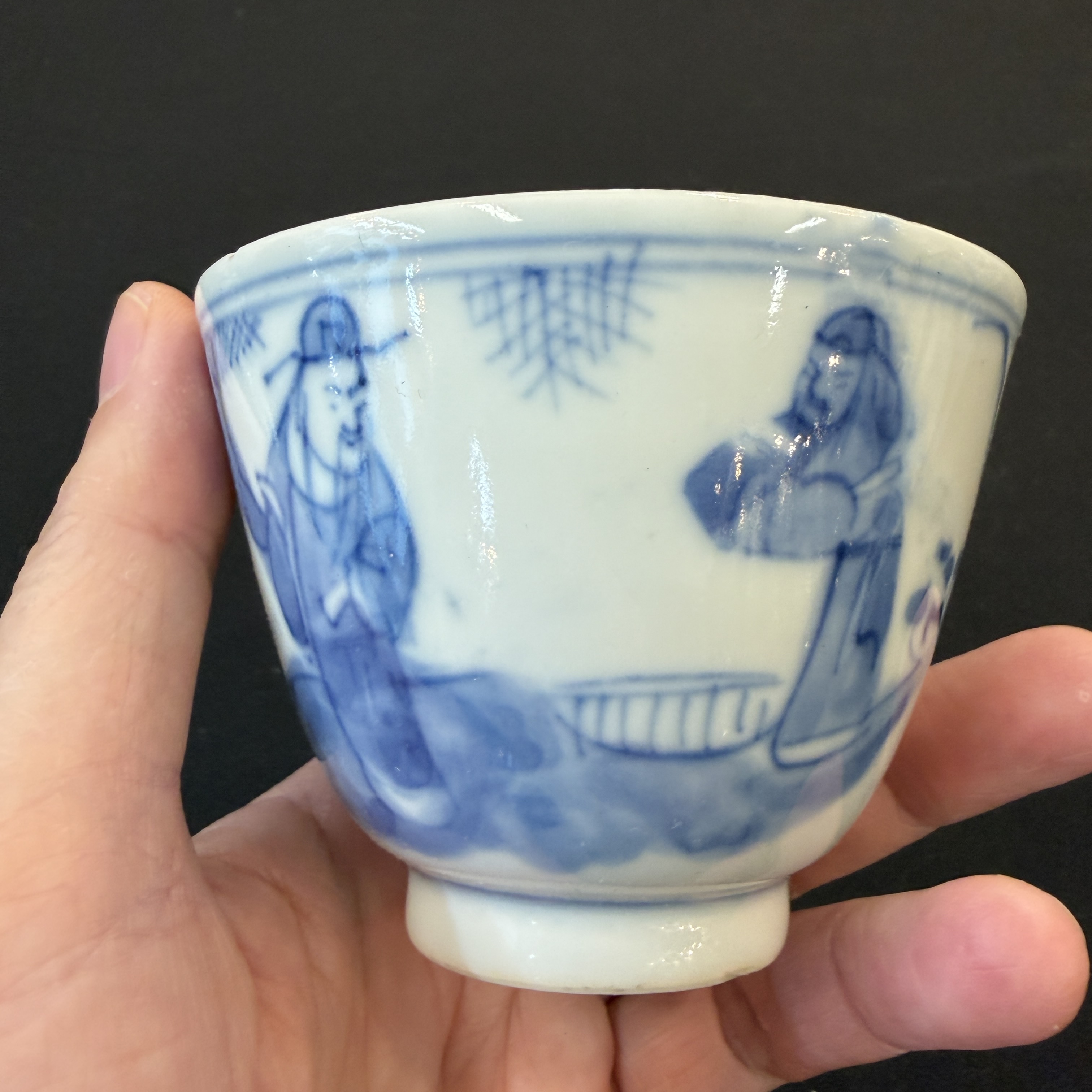 A group of 16 Chinese blue and white wares — photo 16
