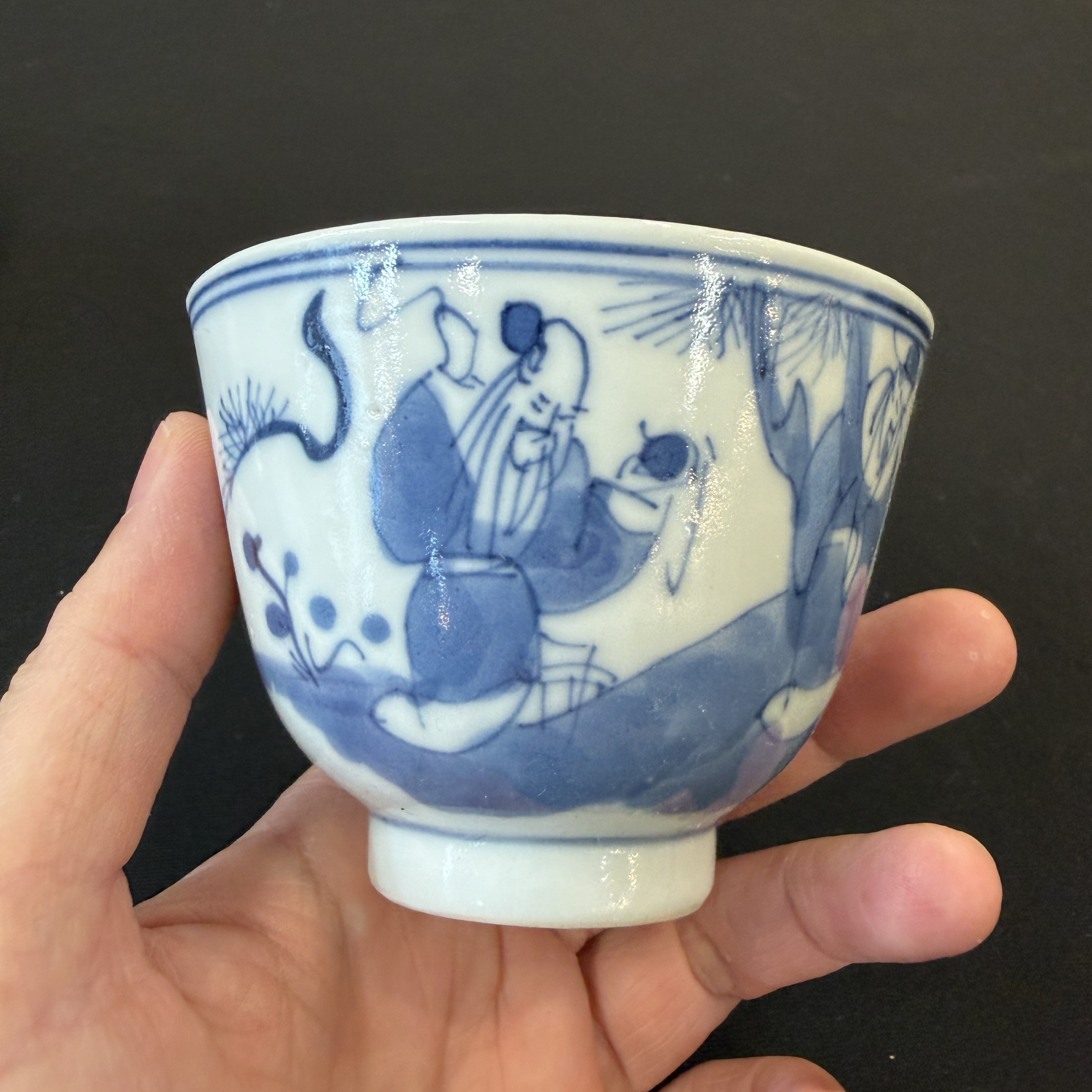 A group of 16 Chinese blue and white wares — photo 21