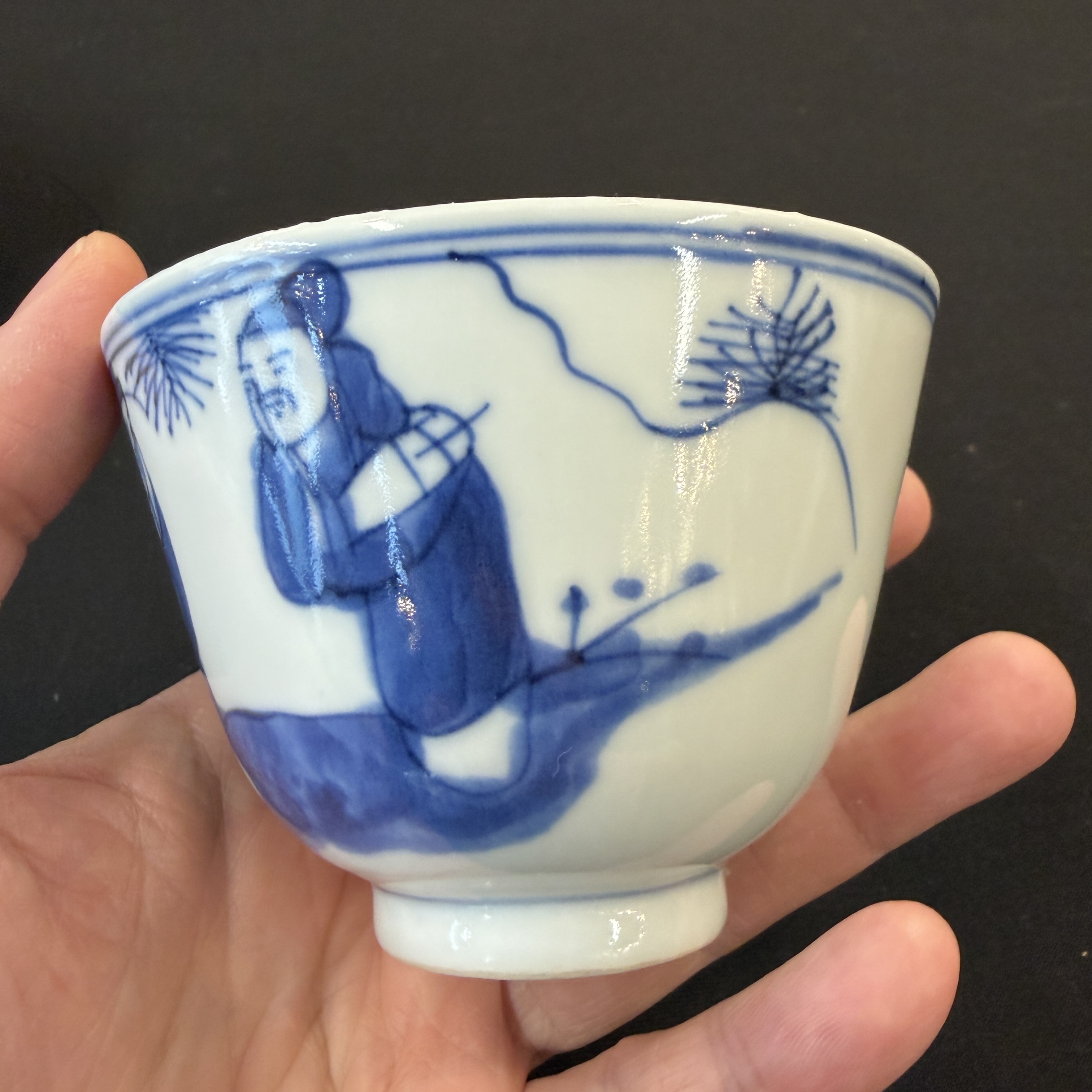 A group of 16 Chinese blue and white wares — photo 29