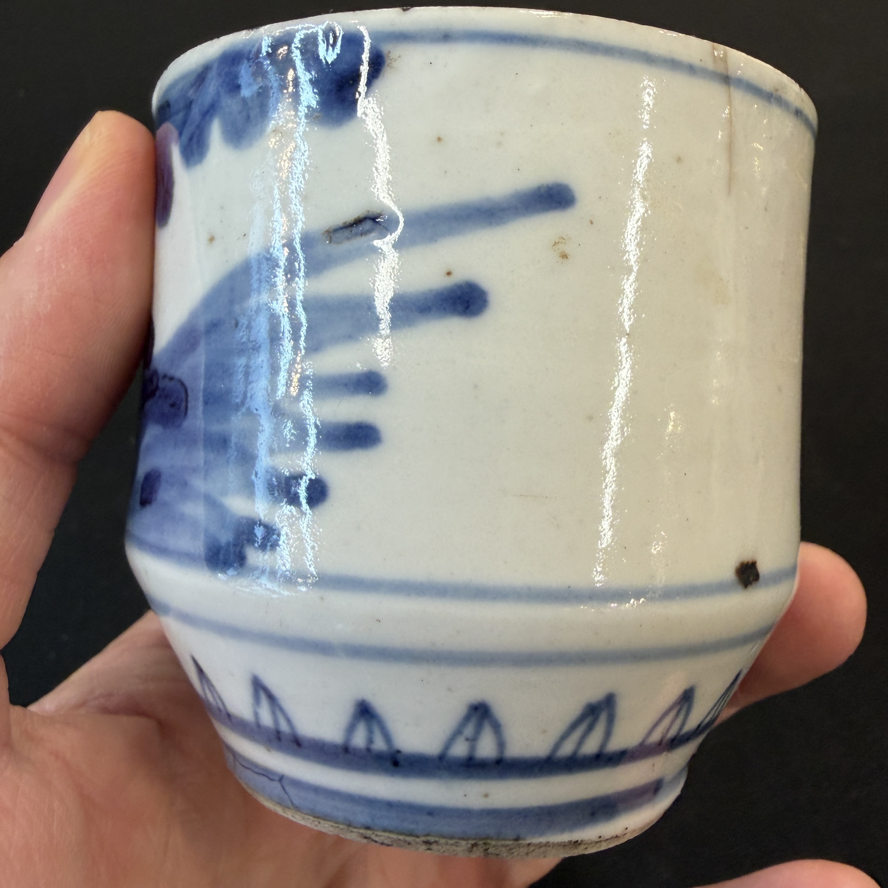 A group of 16 Chinese blue and white wares — photo 55