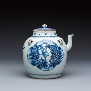 A group of 16 Chinese blue and white wares — photo 6