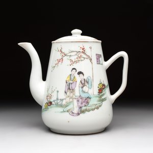 A group of 17 Chinese famille rose wares, Guangxu, Jiangxi Chupin 江西出品, Xu Fumao 徐福茂 marks, 19/20th C. — 照片 22