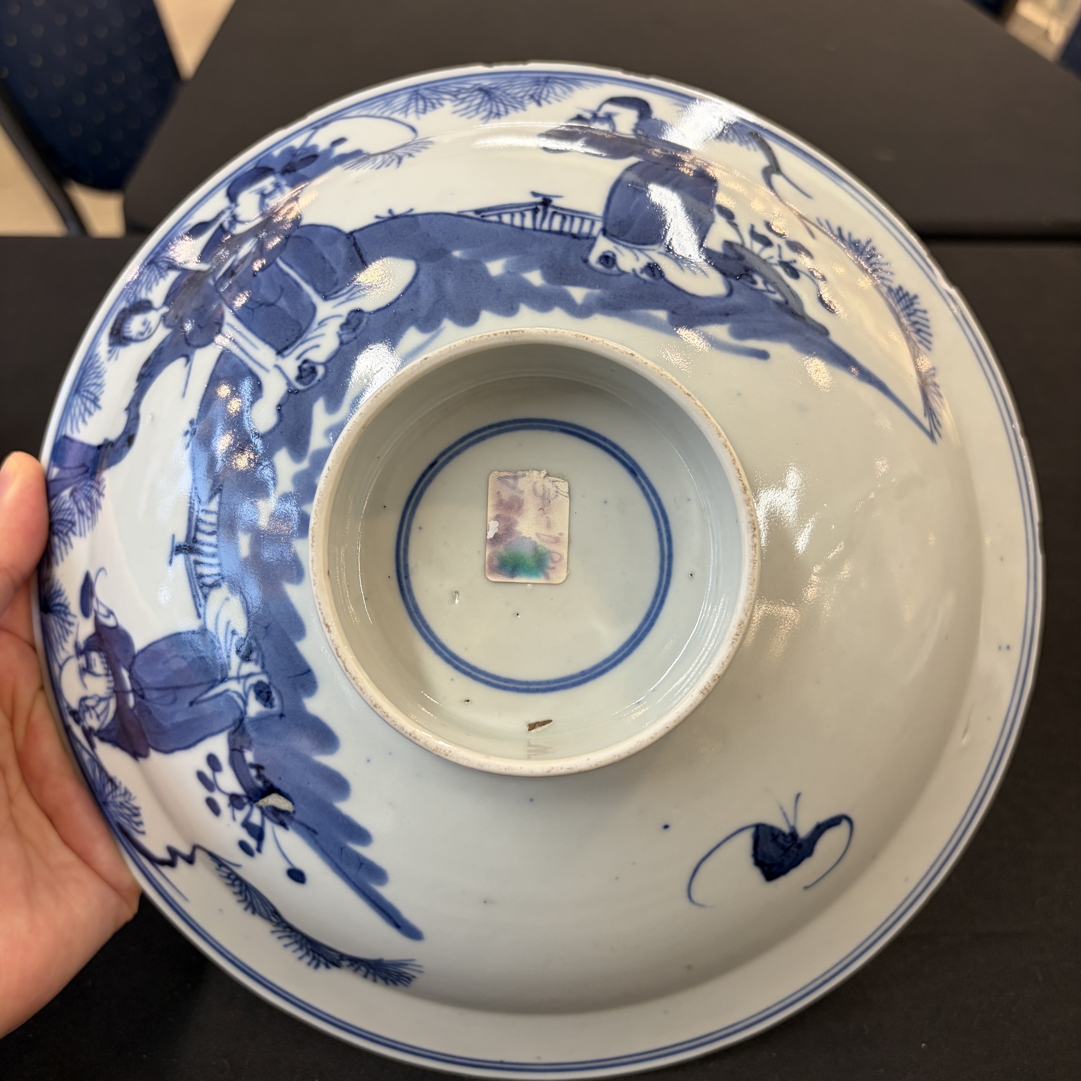 A group of 18 Chinese blue and white wares — photo 59