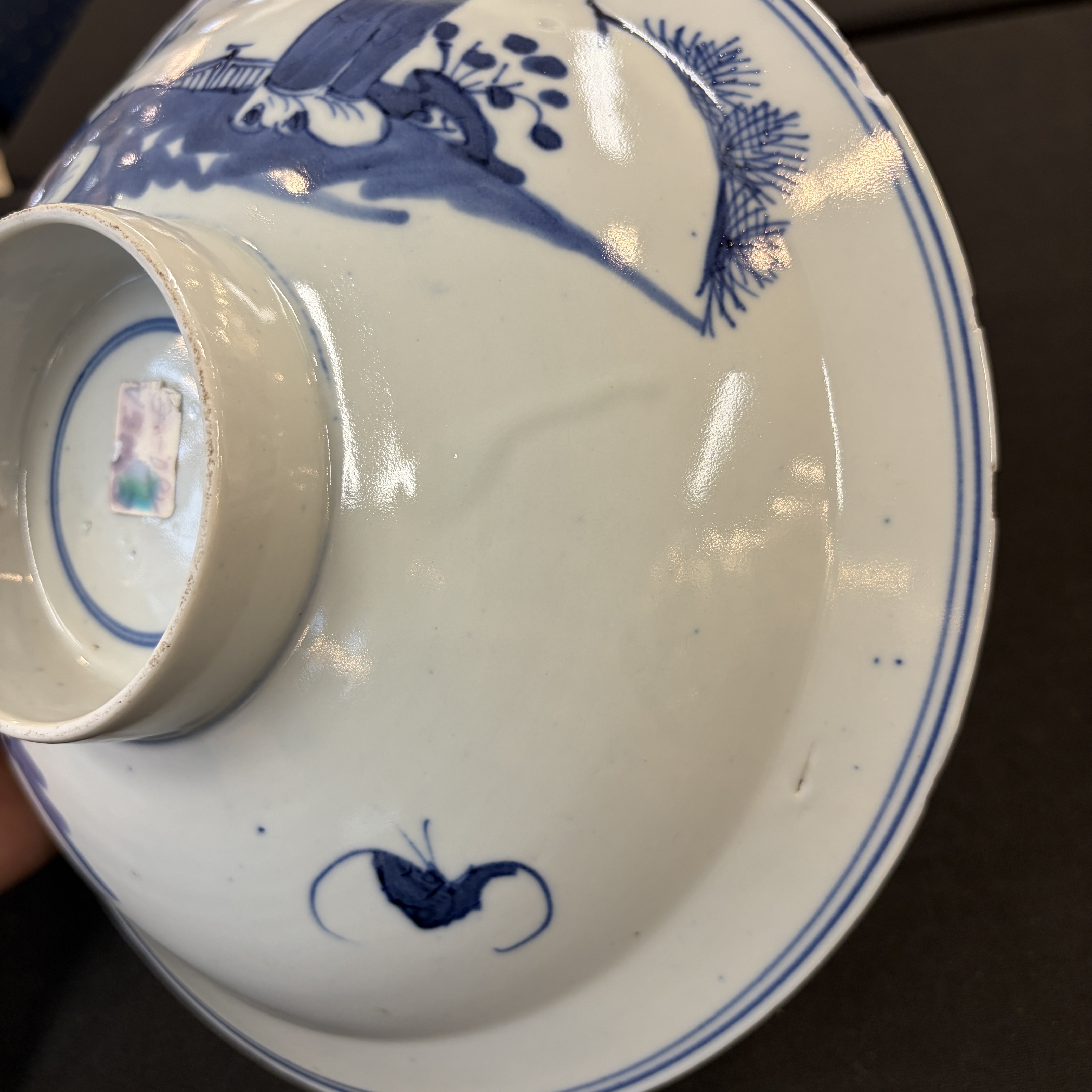 A group of 18 Chinese blue and white wares — photo 61