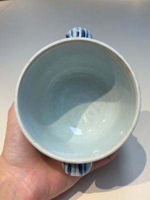 A group of Chinese and Japanese famille verte, blue and white wares, Kangxi and later — foto 35
