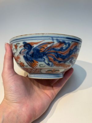A group of Chinese and Japanese famille verte, blue and white wares, Kangxi and later — foto 53