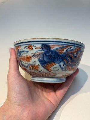 A group of Chinese and Japanese famille verte, blue and white wares, Kangxi and later — foto 54