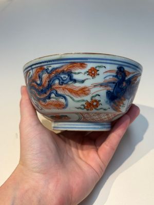 A group of Chinese and Japanese famille verte, blue and white wares, Kangxi and later — foto 55