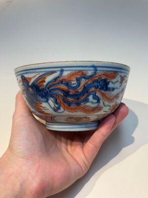 A group of Chinese and Japanese famille verte, blue and white wares, Kangxi and later — foto 56
