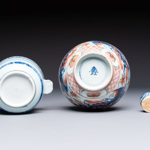 A group of Chinese and Japanese famille verte, blue and white wares, Kangxi and later — foto 19