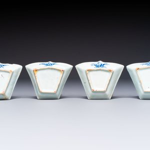 A group of Chinese and Japanese famille verte, blue and white wares, Kangxi and later — foto 21