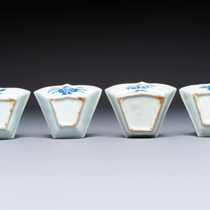 A group of Chinese and Japanese famille verte, blue and white wares, Kangxi and later — foto 23