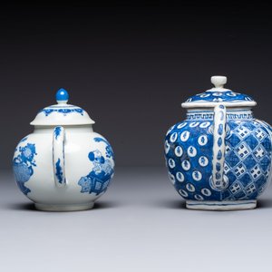 A group of Chinese and Japanese famille verte, blue and white wares, Kangxi and later — foto 3
