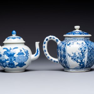 A group of Chinese and Japanese famille verte, blue and white wares, Kangxi and later — foto 4