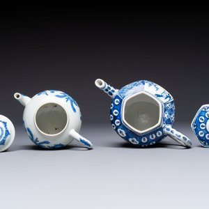 A group of Chinese and Japanese famille verte, blue and white wares, Kangxi and later — foto 6