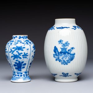 A group of Chinese and Japanese famille verte, blue and white wares, Kangxi and later — foto 8