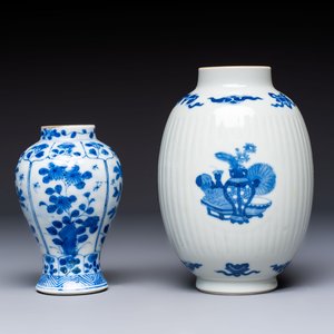 A group of Chinese and Japanese famille verte, blue and white wares, Kangxi and later — foto 9