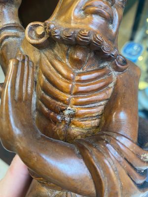 A group of Chinese boxwood sculptures of 18 Luohan, 20th C. — 照片 40