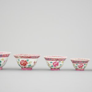 A group of Chinese famille rose Peranakan straits porcelain ware, 19/20th C. — 照片 4
