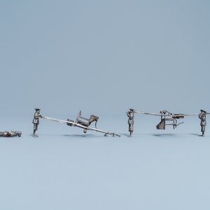 A group of Chinese silver miniatures, 19th C. — 照片 14