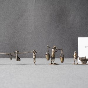 A group of Chinese silver miniatures, 19th C. — 照片 25