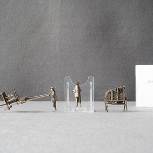 A group of Chinese silver miniatures, 19th C. — 照片 28