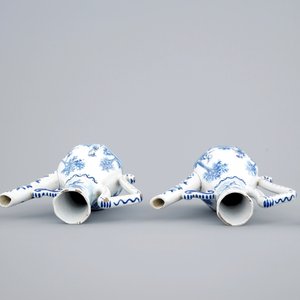 A group of Dutch Delft and French blue and white wares, 18th and 19th C. — 照片 19