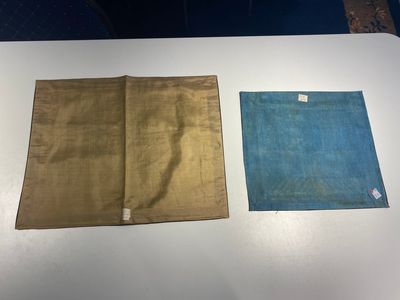 A group of eight pieces of Chinese embroidered silk, 19/20th C. — 照片 23