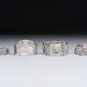 A group of nine Chinese and Southeast Asian silver wares, 19/20th C. — 照片 16