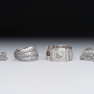 A group of nine Chinese and Southeast Asian silver wares, 19/20th C. — 照片 17