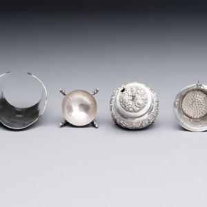A group of nine Chinese and Southeast Asian silver wares, 19/20th C. — 照片 6