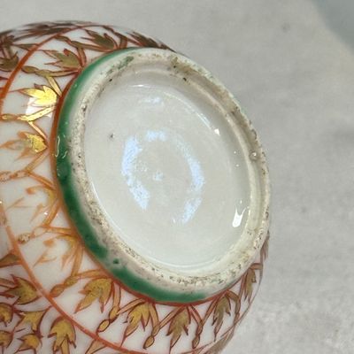 A group of nine Chinese Bencharong wares for the Thai market — photo 50