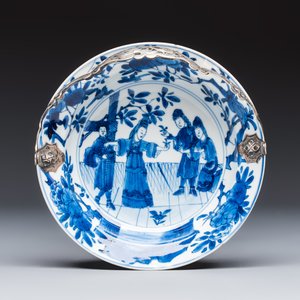 A group of six Chinese blue and white wares — 照片 13