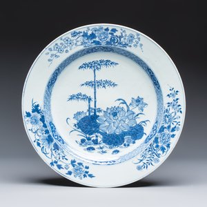 A group of six Chinese blue and white wares — 照片 2