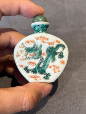 A group of six various Chinese snuff bottles, 19/20th C. — photo 2