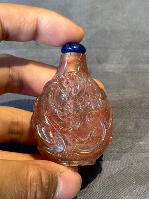A group of six various Chinese snuff bottles, 19/20th C. — photo 27