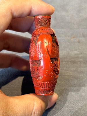 A group of six various Chinese snuff bottles, 19/20th C. — photo 38