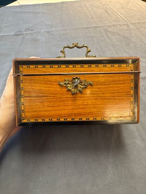 A group of six wooden tea caddies with inlaid decoration, The Netherlands, 18th C. — photo 33