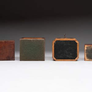 A group of six wooden tea caddies with inlaid decoration, The Netherlands, 18th C. — photo 17