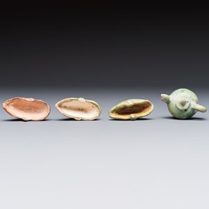 A group of ten Chinese glazed pottery mingqi, Ming — photo 12