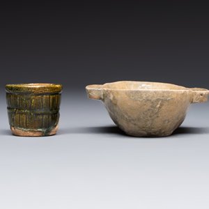 A group of ten Chinese glazed pottery mingqi, Ming — photo 15