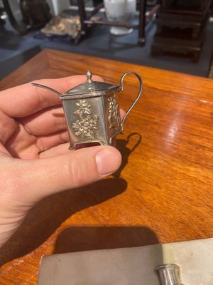 A group of ten varied Chinese small silver wares, Bao Sheng 寶升 mark, 19/20th C. — 照片 15