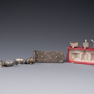 A group of ten varied Chinese small silver wares, Bao Sheng 寶升 mark, 19/20th C. — 照片 2