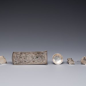A group of ten varied Chinese small silver wares, Bao Sheng 寶升 mark, 19/20th C. — 照片 3