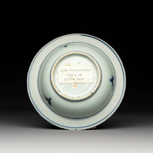 A group of thirteen Chinese blue, white and famille rose plates and a bowl, late Ming/early Qing — 照片 11